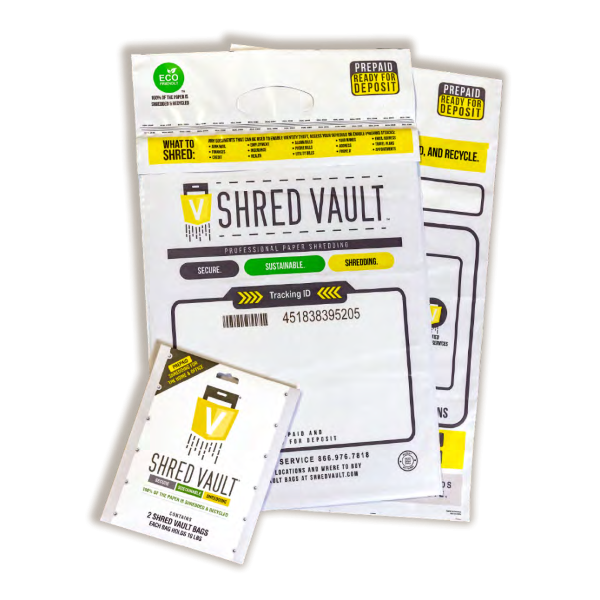Two-Pack Shred Vault Bags