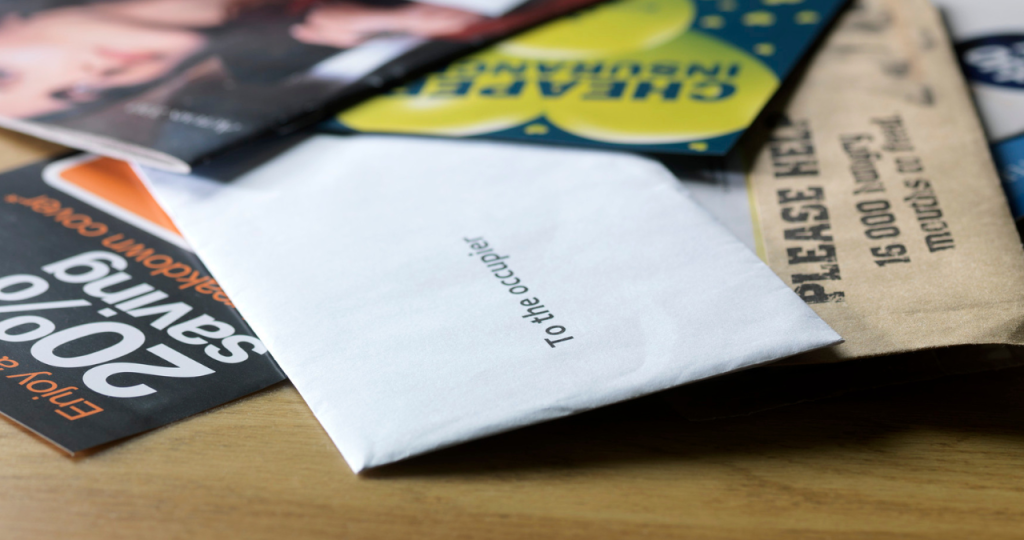 Shred Junk Mail